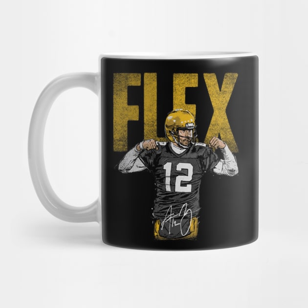 Aaron Rodgers Green Bay Flex Bold by Chunta_Design